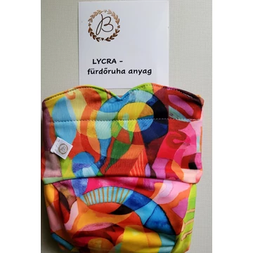 BRILUS passzés  belevarrt csónakos mosható pelenka - Schnedarek Réka- Vihar utáni béke- XL 