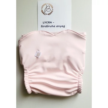 BRILUS  csónakos mosható pelenka - világos rózsaszín lycra-rendelés leadás végén megjegyzésbe írd a kért méretet és típust! (Combgumis vagy passzés, kivehető vagy belevarrt csónakos legyen)
