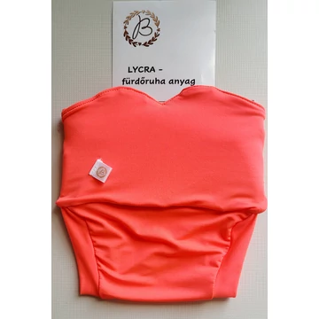 BRILUS  csónakos mosható pelenka - neon narancs lycra - megjegyzésbe írd a kért méretet és típust 
