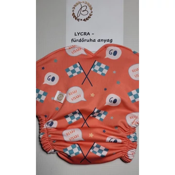 BRILUS  csónakos mosható pelenka - verseny lycra -rendelés leadás végén megjegyzésbe írd a kért méretet és típust! (Combgumis vagy passzés, kivehető vagy belevarrt csónakos legyen)