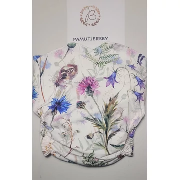 BRILUS  csónakos mosható pelenka - tavaszi virágok pamutjersey-rendelés leadás végén megjegyzésbe írd a kért méretet és típust! (Combgumis vagy passzés, kivehető vagy belevarrt csónakos legyen)