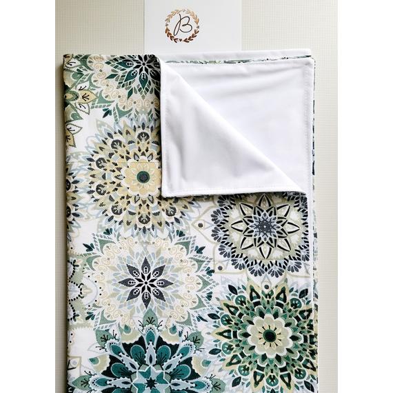 Mosható pelenkázó alátét- vízhatlan- 50cmx70cm - mandala 