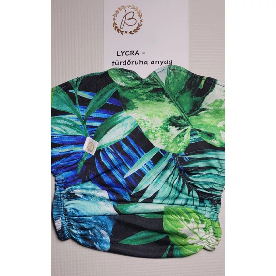 Brilus VÁLASZTHATÓ csónakos mosható pelenka- combgumis-levelek lycra L (Megjegyzésbe írd hogy kivehető vagy belevarrt csónakos legyen!)